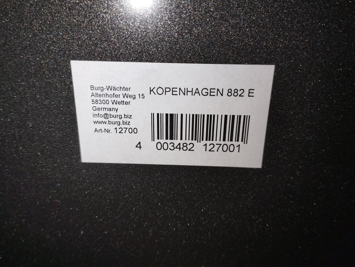 BURG-WÄCHTER Kopenhagen 882 E Briefkasten Stahl DIN C4 Wandmontage Alteisen