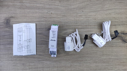 Shelly Pro EM-50 WiFi Relais Stromzähler 2x 50A mit 2 Klemmen, I40978