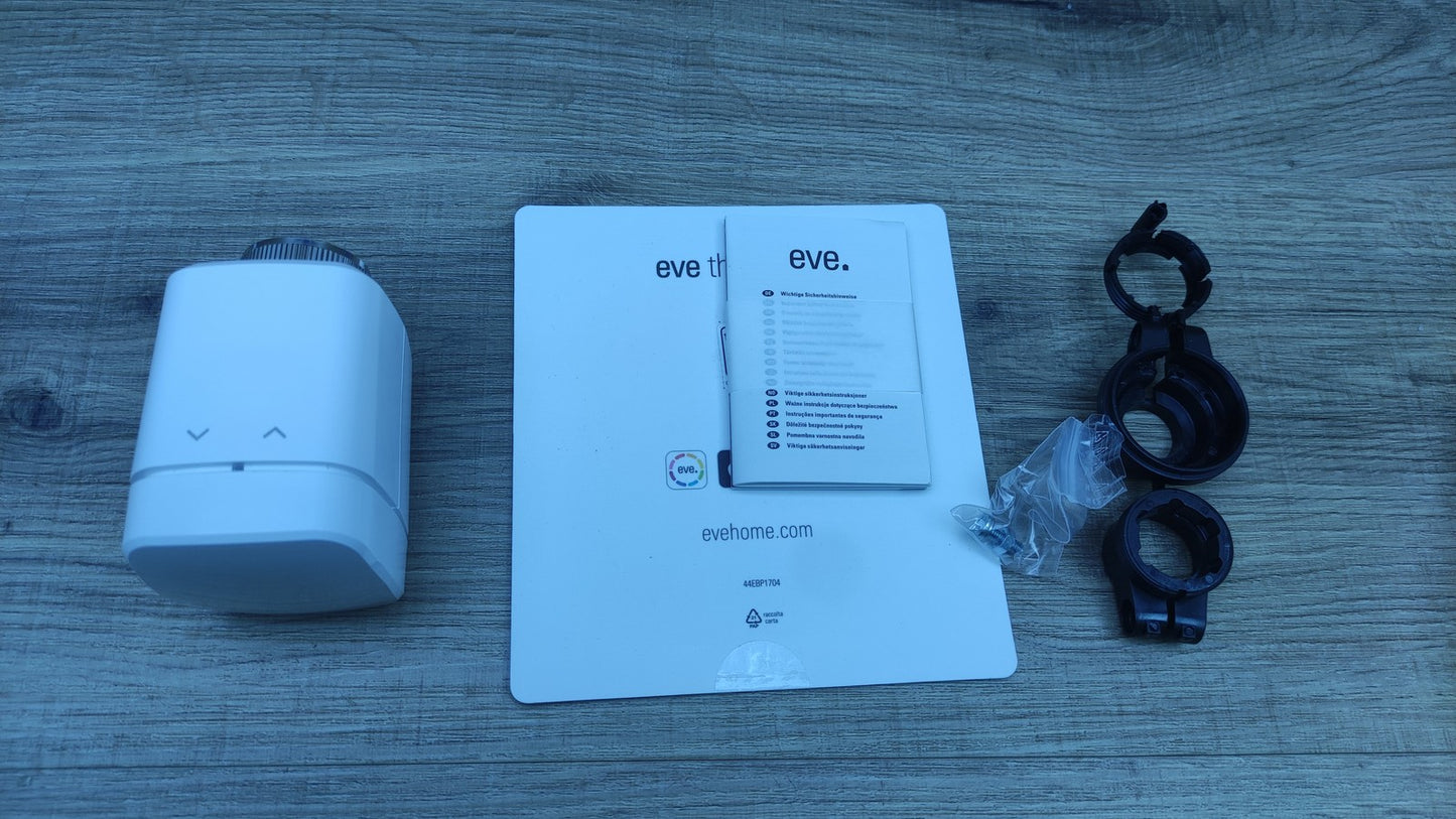 Eve Thermo Smartes Heizkörperthermostat mit LED-Display, I34473