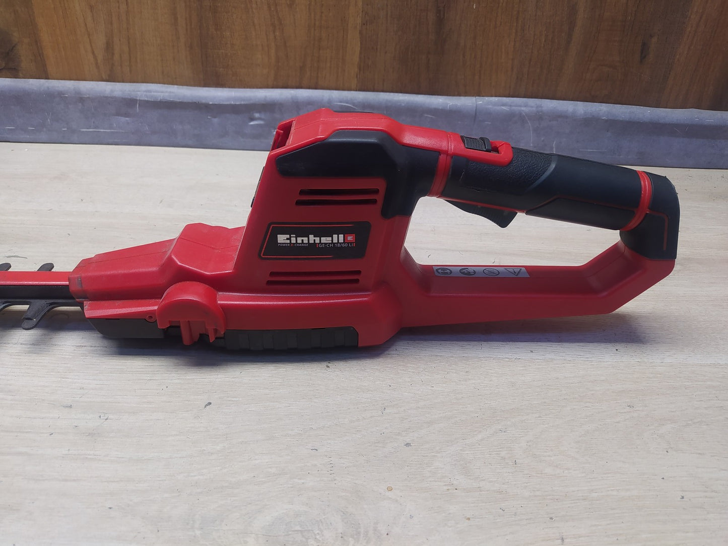 Einhell GE-CH 18/60 Li Akku-Heckenschere Solo Schnittlänge 64cm (3410930) I36783