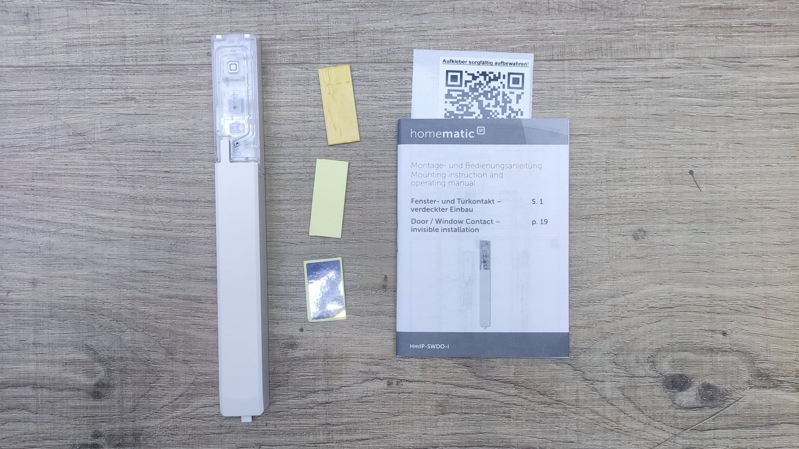 Homematic IP HmIP-SWDO-I Fenster- und Türkontakt 151039A0, I37577