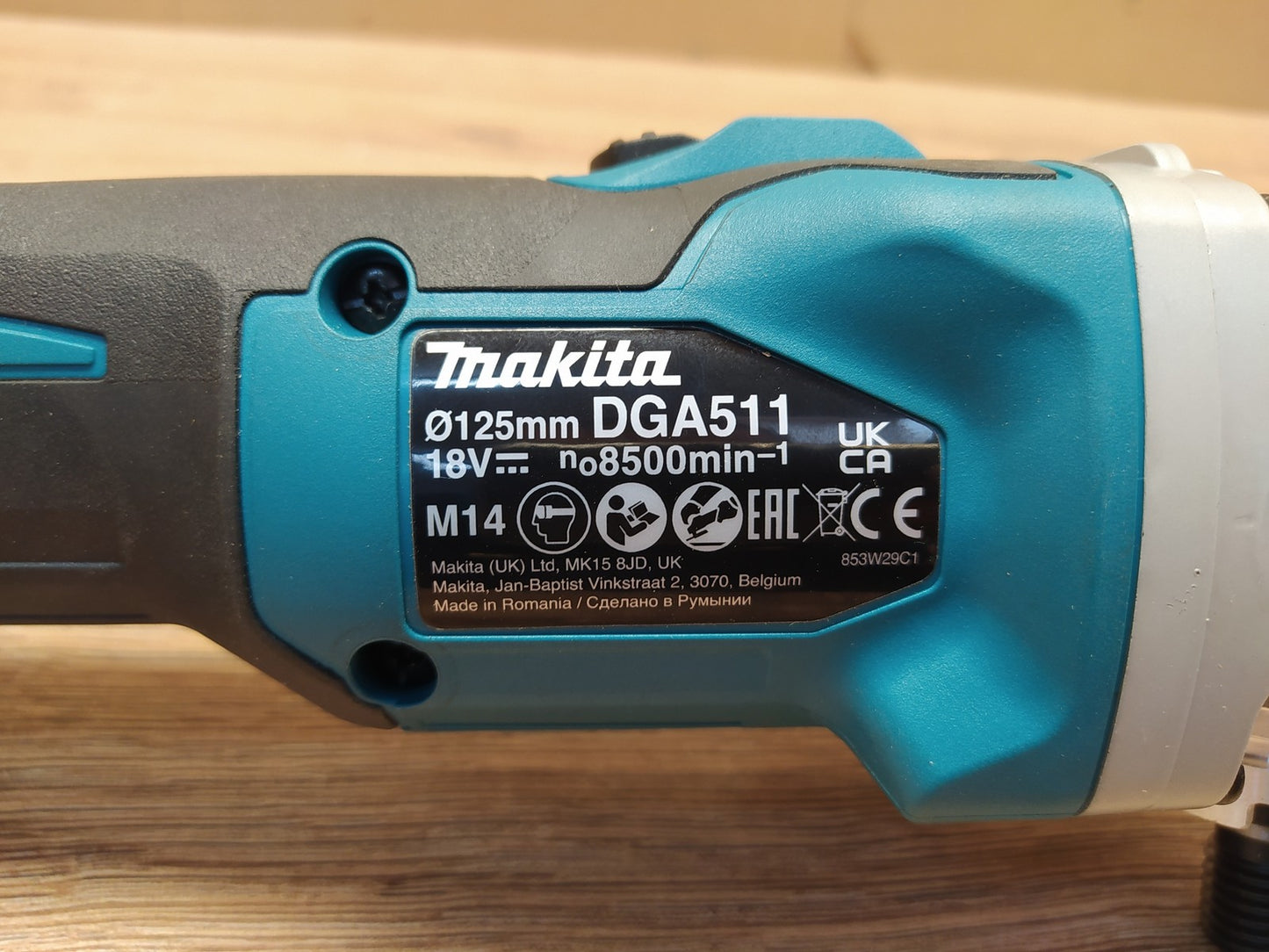 Makita DGA511Z Akku-Winkelschleifer 18 V Solo, I39264