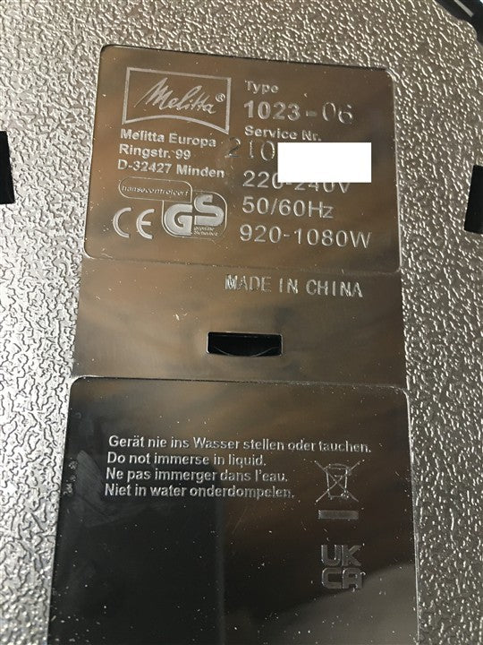 Melitta Easy Therm Filterkaffeemaschine 1023-06 I37646
