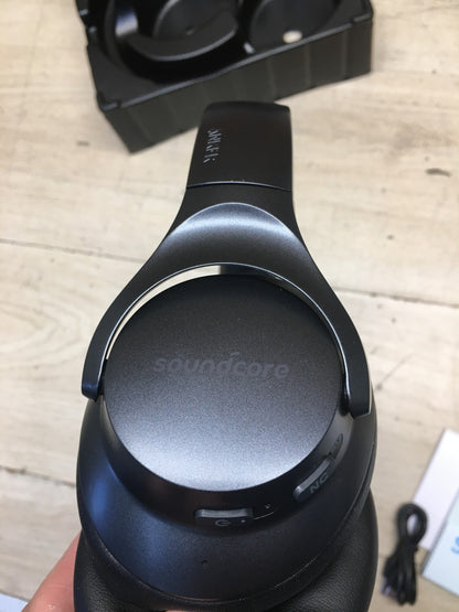 Soundcore by Anker Life Q20+ Bluetooth-Kopfhörer A3045, schwarz, I39194