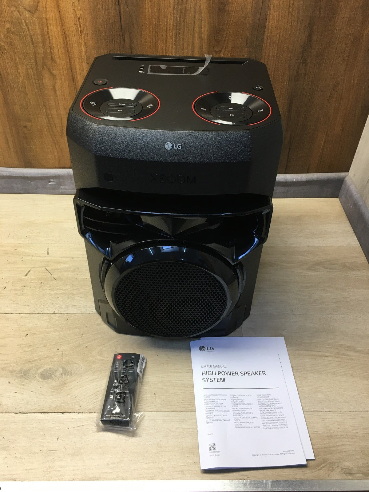 LG XBOOM RNC2 1-Wege-Soundsystem mit 2 Lautsprechern, I36698