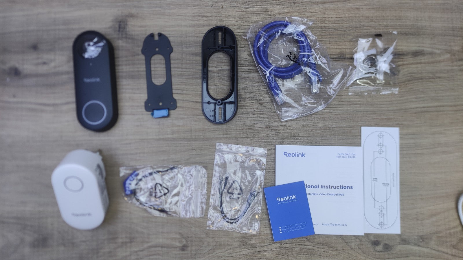 Reolink D340P Video-Türklingel PoE mit Chime, I38608