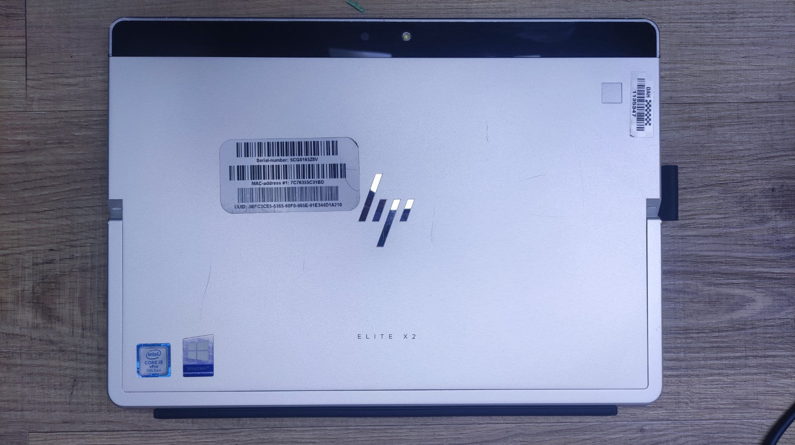 HP Elite X2 1012 G2 Tablet 2-in-1 Touch 12.3" 2736x1824 i5-7300U 8GB 256GB WiFi