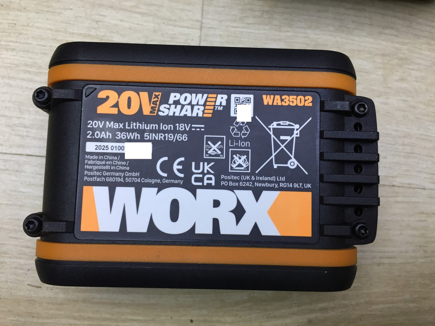 WORX Landroid Vision M550 Mähroboter ohne Begrenzungskabel WR205E, I33988