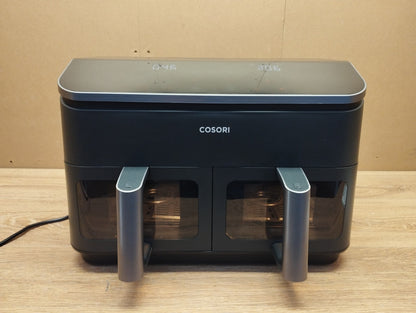 COSORI Airfryer Heißluftfritteuse CAF-R901-AEU, 2 Kammern, 8,5L, I39426