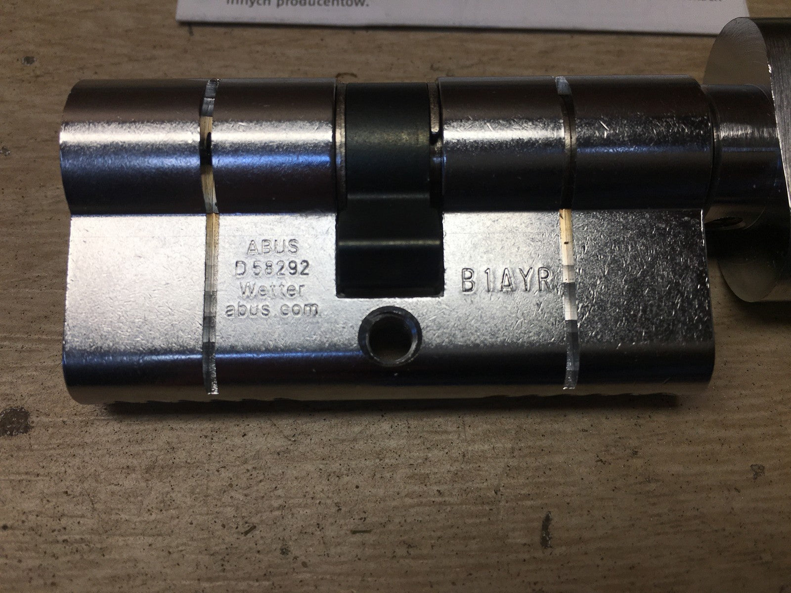 ABUS Zylinder KD6PS Z30/K30 BKN, I38410