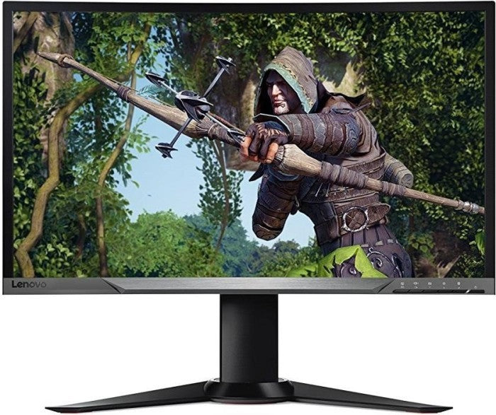 Lenovo Y27ga Curved Monitor 27" FHD 1920x1080 HDMI DP NVIDIA G-Sync 144Hz 4ms