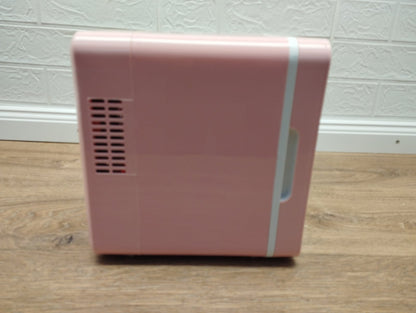 Olvy KCB04NC Mini Kühlschrank 4 L Kosmetik Kühlbox Spiegeltür rosa 12V/230V