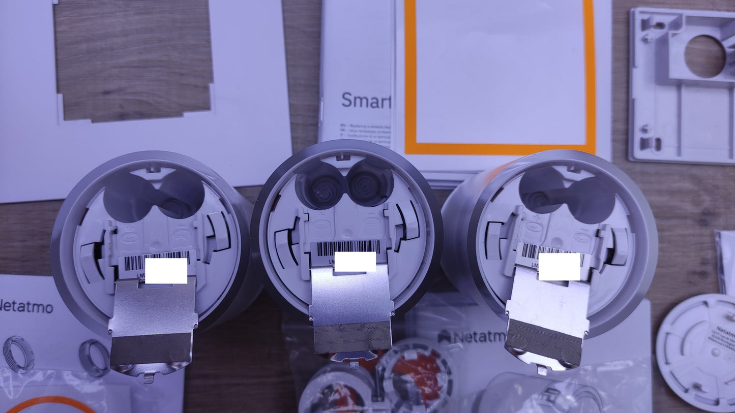 Netatmo Pack Intelligenter Thermostat + 3 Thermostatköpfe, Fernsteuerung, I32346