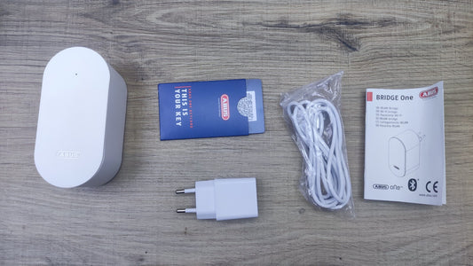 ABUS Bridge One WLAN-Bridge, Erweiterung für ABUS One Produkte, weiß, I37584