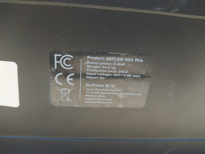 SOFLOW SO3 Pro E-Scooter, I37703