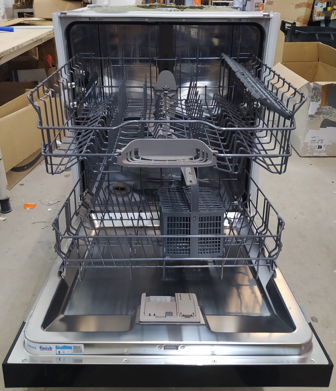 Siemens SN43HS41TE Unterbau-Geschirrspüler Edelstahl EEK: E I34769