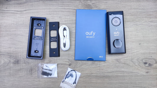 eufy Security zusätzliche kabellose Video-Türklingel Akku 2K HD, I36103