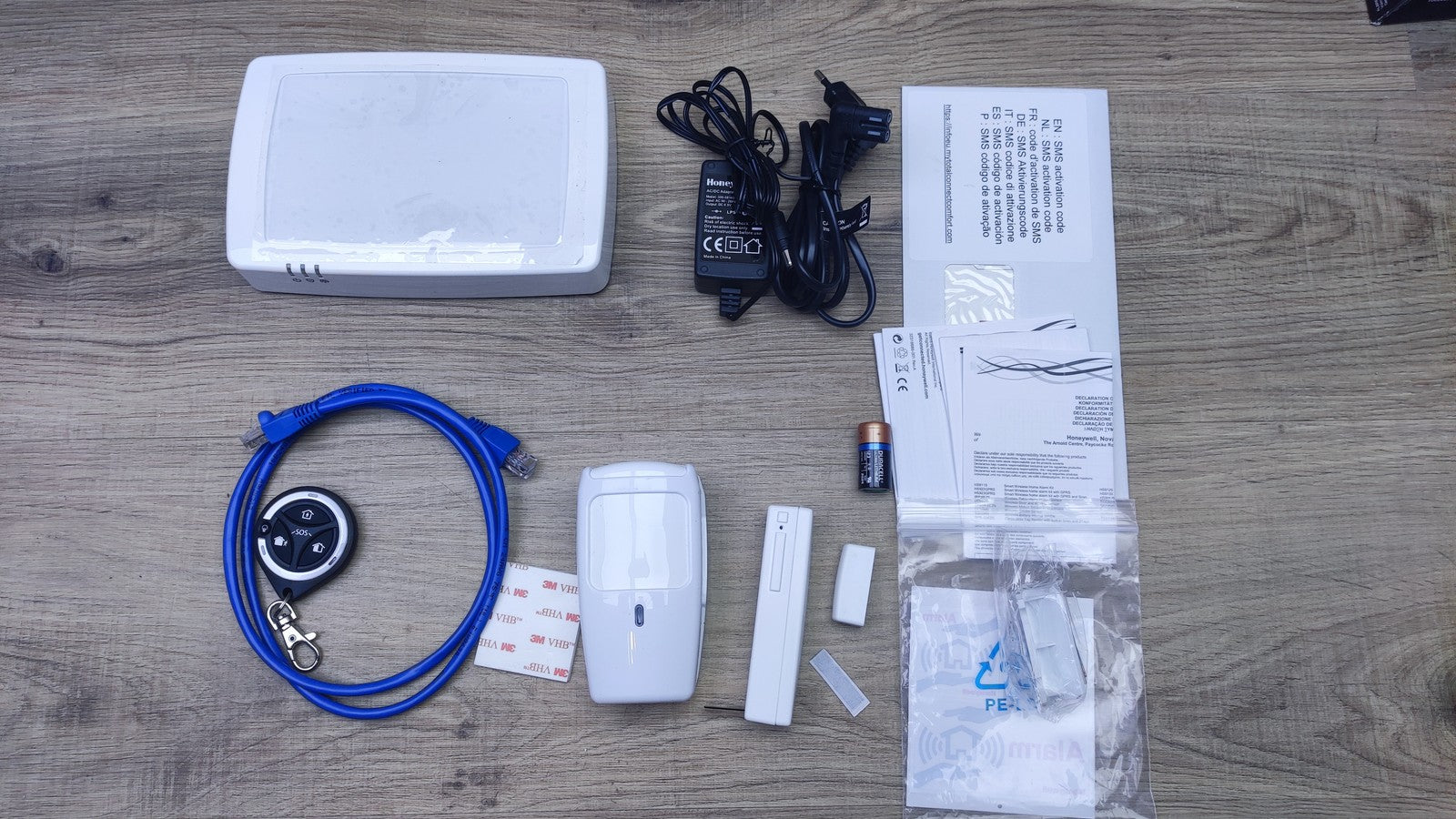 Honeywell HS911S Home evohome security Funk-Alarmanlage Basis Set, I36412