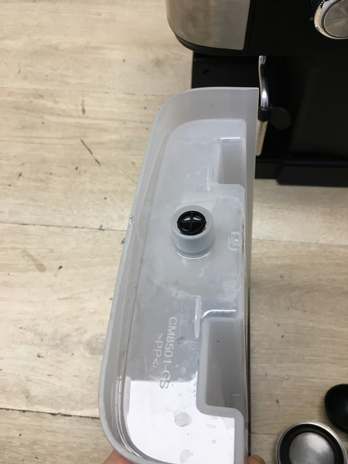 SENYA CM8501BA-GS Kaffeemaschine mit Milchaufschäumer, 850W, I36084