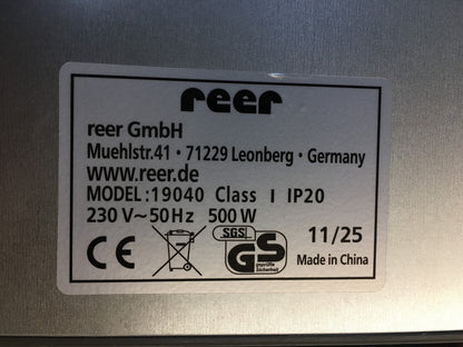 reer EasyHeat Wickeltisch-Wärmestrahler 19040 Wand-Heizstrahler I36608