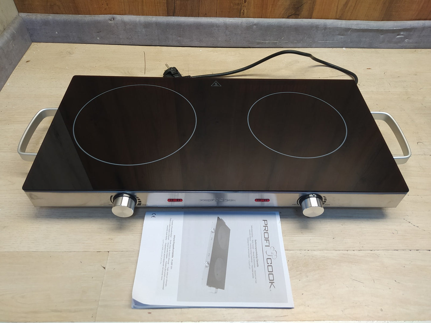 ProfiCook PC-DKP 1211 Infrarot-Doppelkochplatte, I39043