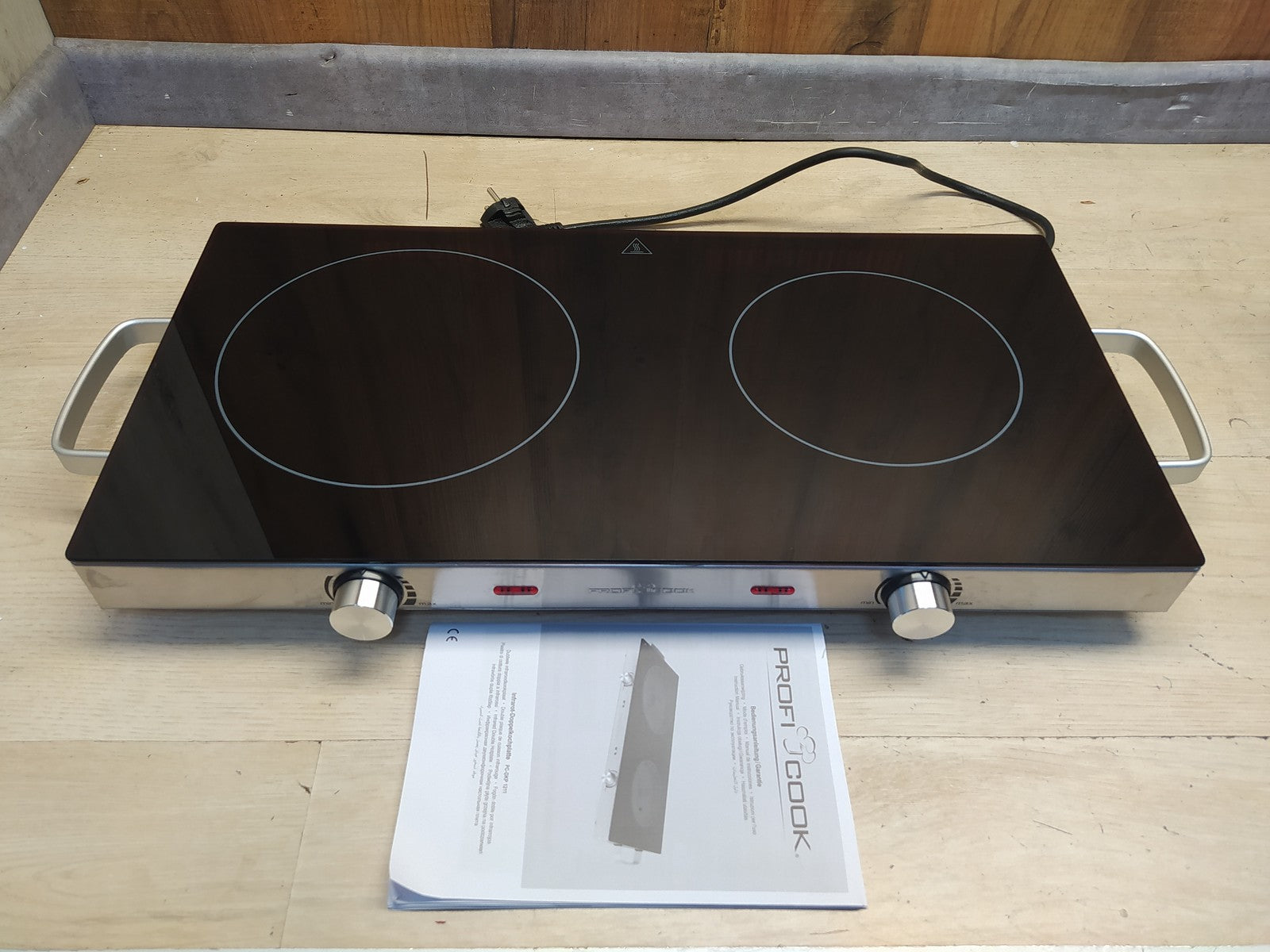 ProfiCook PC-DKP 1211 Infrarot-Doppelkochplatte, I39043