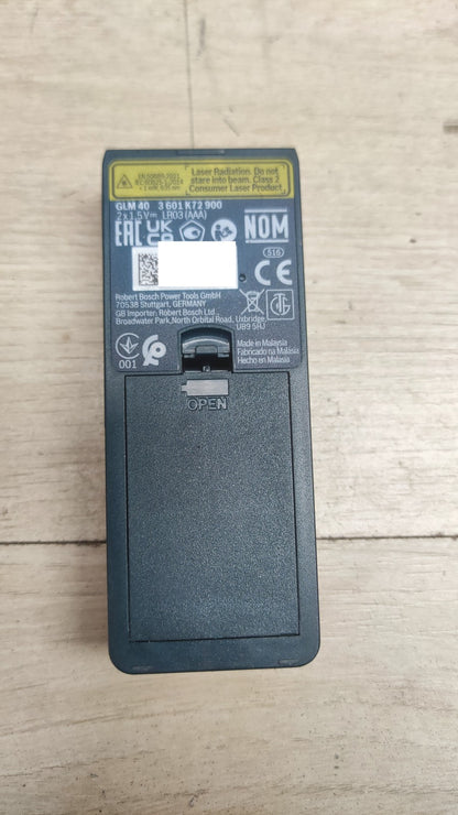 Bosch Professional GLM 40 Laser-Entfernungsmesser inkl. Tasche I38246