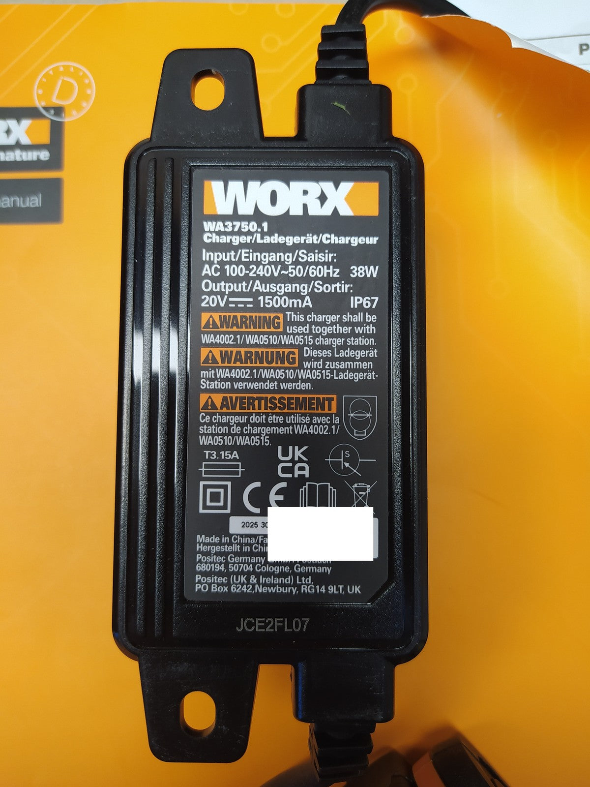 WORX Landroid Vision S250 Mähroboter ohne Begrenzungskabel WR202E, I37842