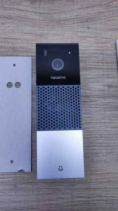 Netatmo Smarte Video-Türklingel mit Kamera, WLAN, 2-Wege-Audio, I36102