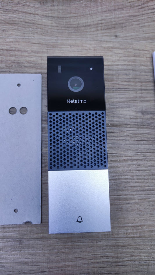 Netatmo Smarte Video-Türklingel mit Kamera, WLAN, 2-Wege-Audio, I36102