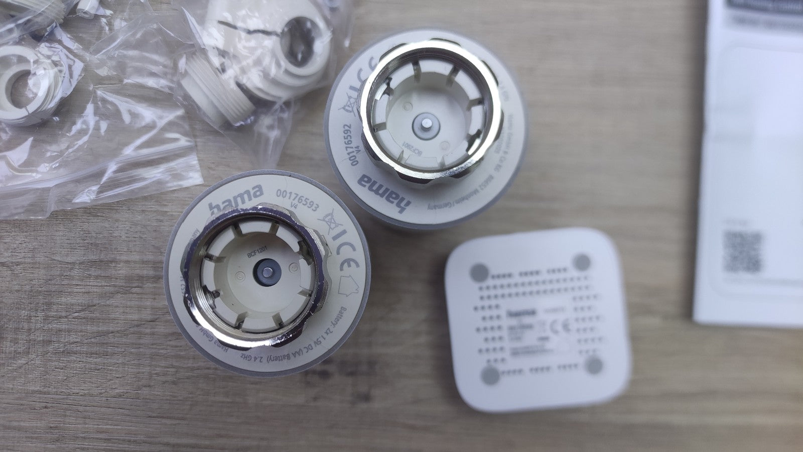 Hama 00176650 Heizkörperthermostat, Starter-Set 2 St. mit Hub, I38674