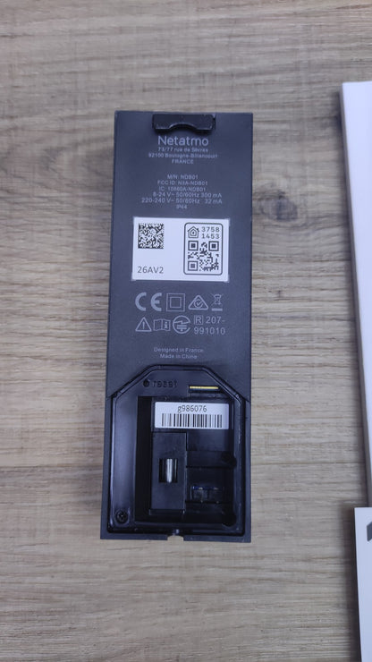 Netatmo Smarte Video-Türklingel mit Kamera, WLAN, 2-Wege-Audio, I34798