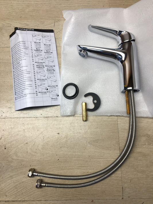 Hansgrohe Novus 100 Waschtischarmatur 71031000, Wasserhahn, I40147