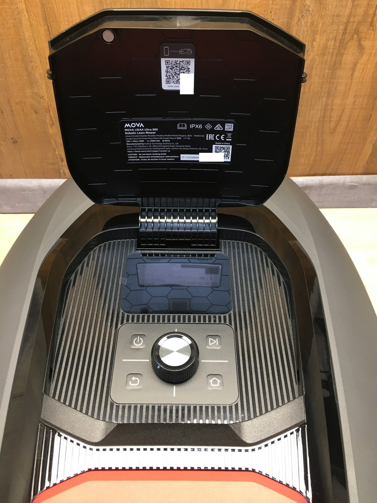 MOVA LiDAX Ultra 800 Mähroboter ohne Begrenzungskabel (MXXM2100), I38324