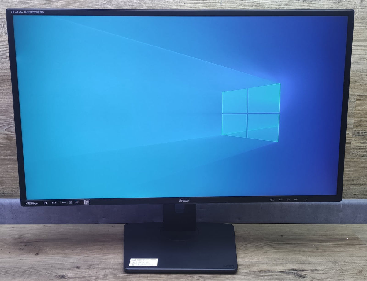 iiyama ProLite XB3270QSU-B1 Monitor 31.5" WQHD 2560x1440 IPS Adaptive Sync 100Hz