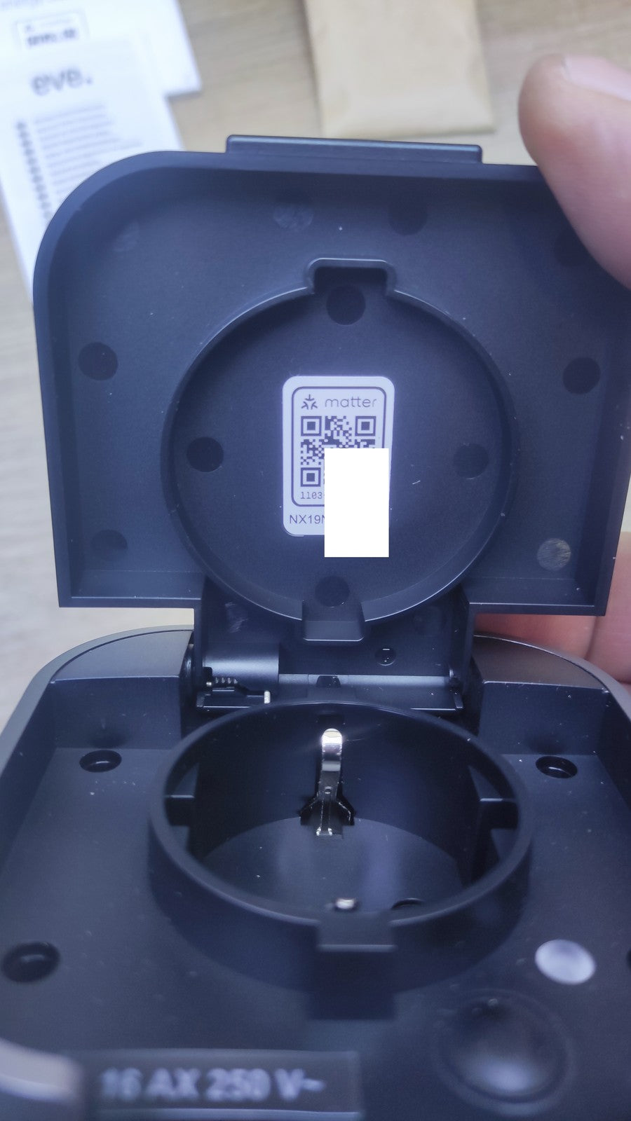 Eve Energy Outdoor (Matter) Smarte Außensteckdose 20ECM8301, I37594