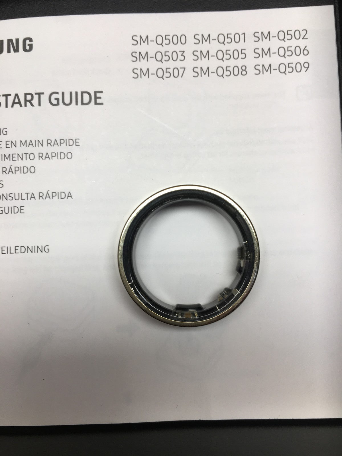 Samsung Galaxy Ring Smart Ring SM-Q501, Gr. 11, Titan Gold, I39079
