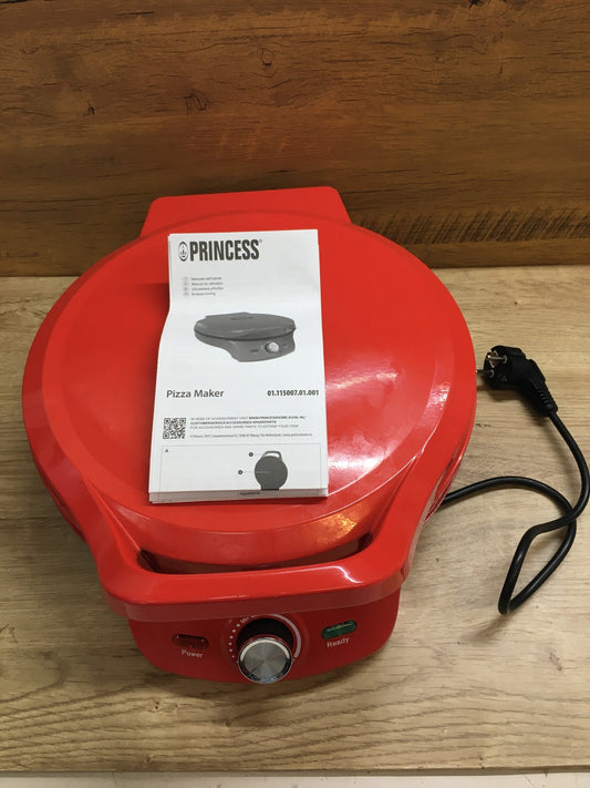 Princess 1.115007.01.001 Pizza Maker Pizzamacher, 2000W, I39578