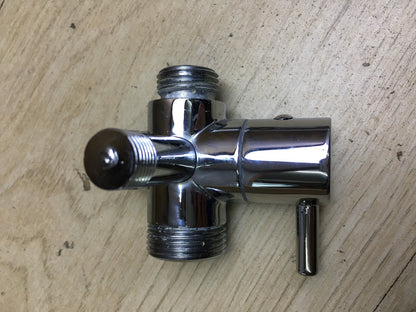 JOHO Duschset mit Umsteller, 20x20cm, chrom, Edelstahl Duschsystem, I34424