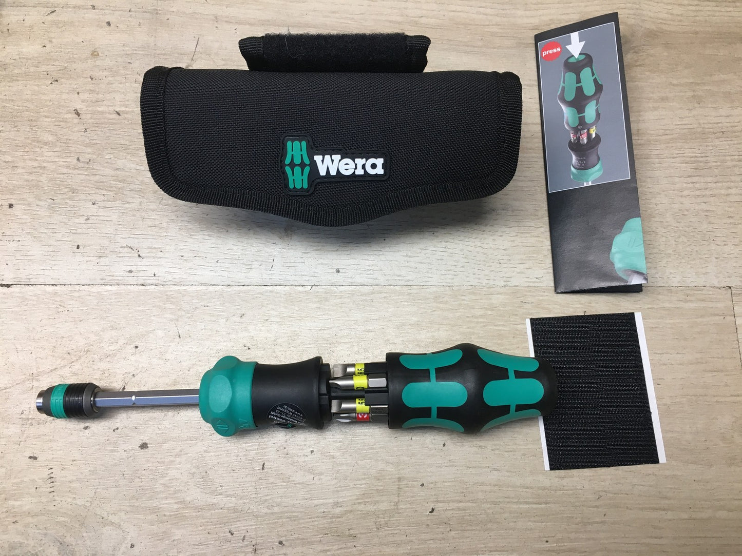 Wera 051004 RA-R Ratschenschraubendreher-Satz mit Tasche, 6-teilig, I38253