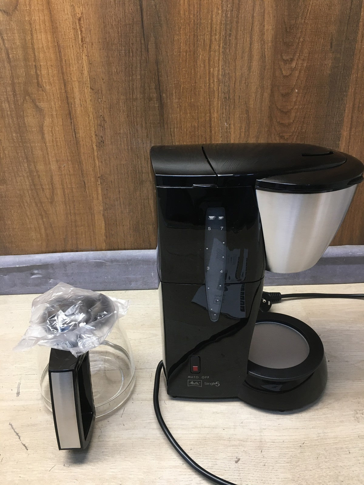 Melitta Single 5 Filterkaffeemaschine M720BKSST, I38866