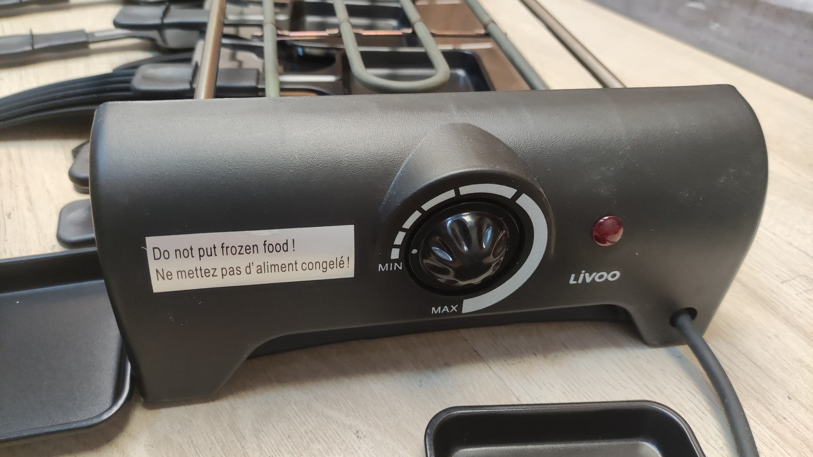 Livoo DOC185 Raclette, 12 Personen, I39669
