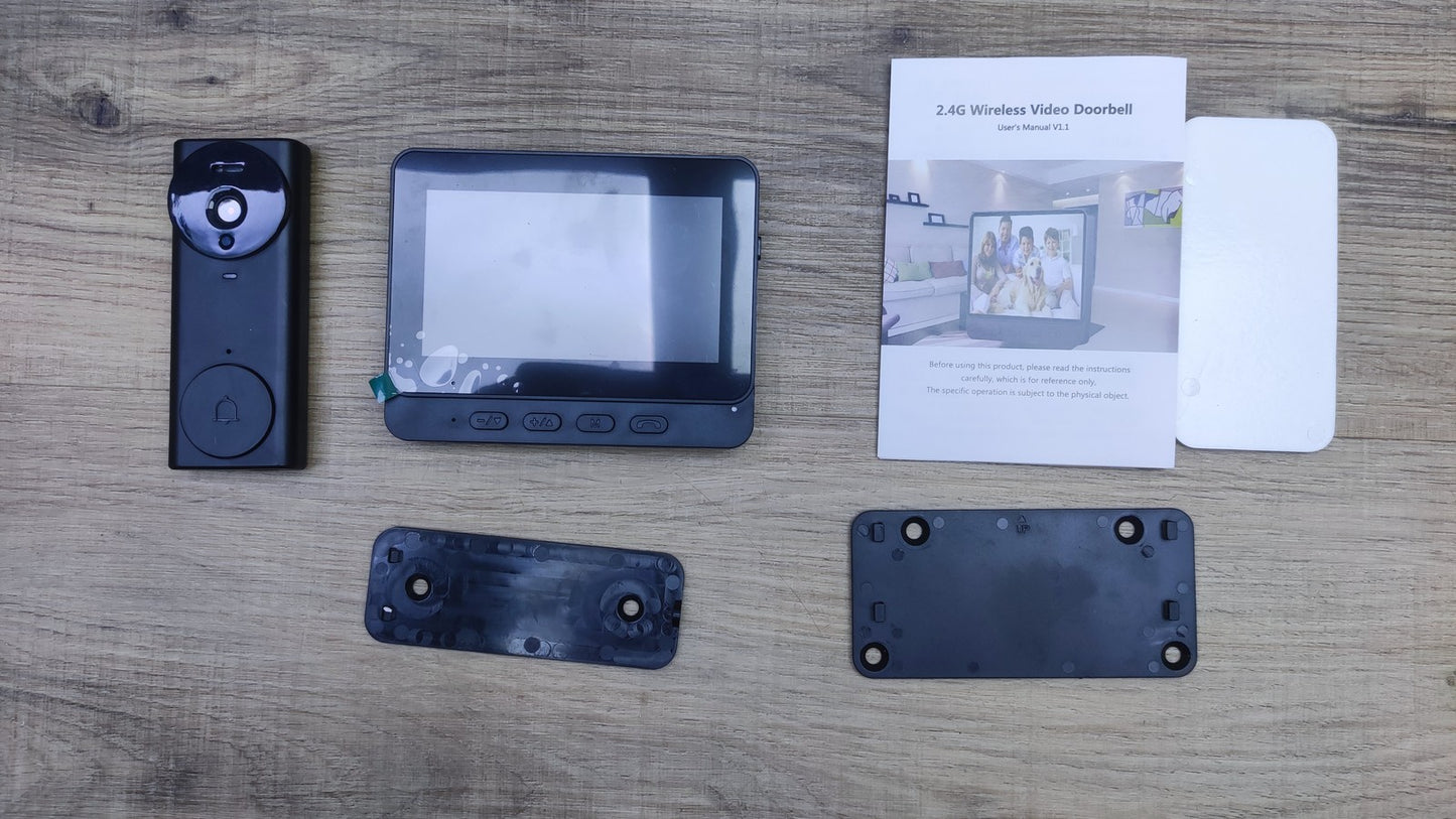 VINGVO Video-Türklingel, 1080P, 4,3 Zoll, I35610
