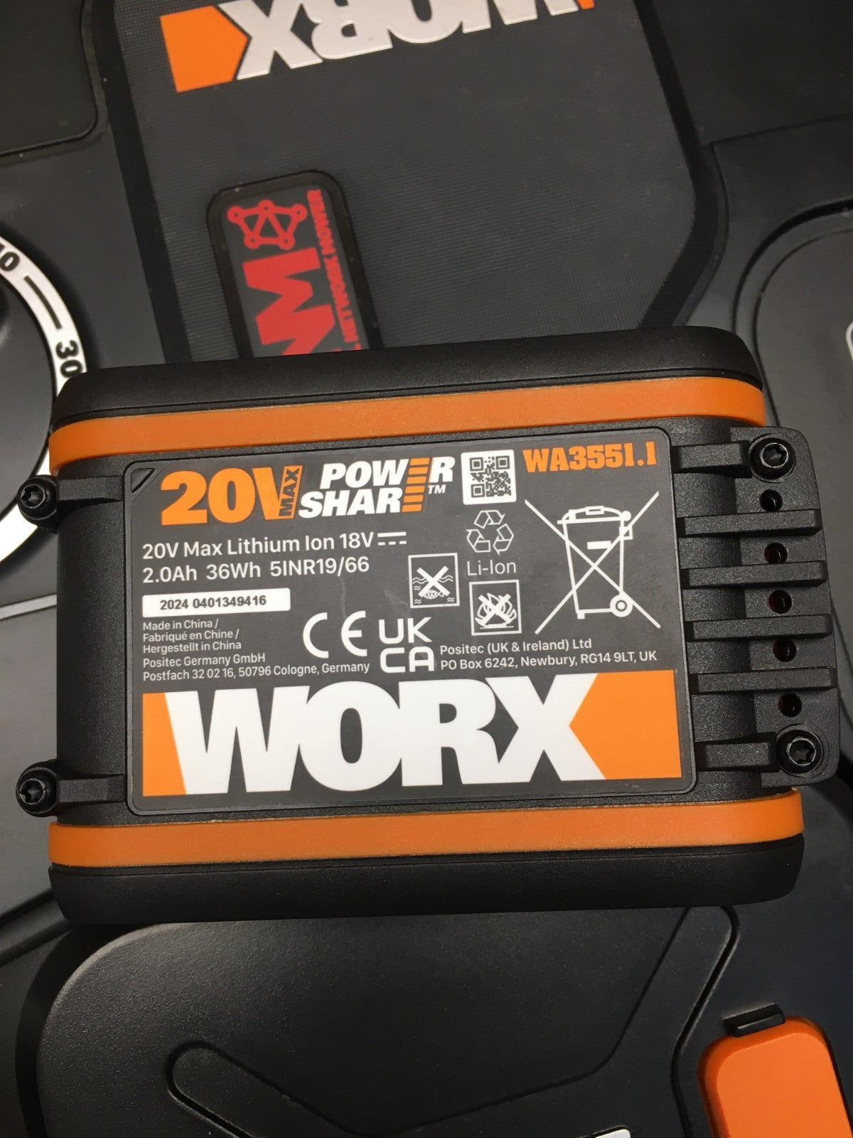 WORX Landroid Vision M600 Mähroboter WR206E ohne Begrenzungskabel I36776