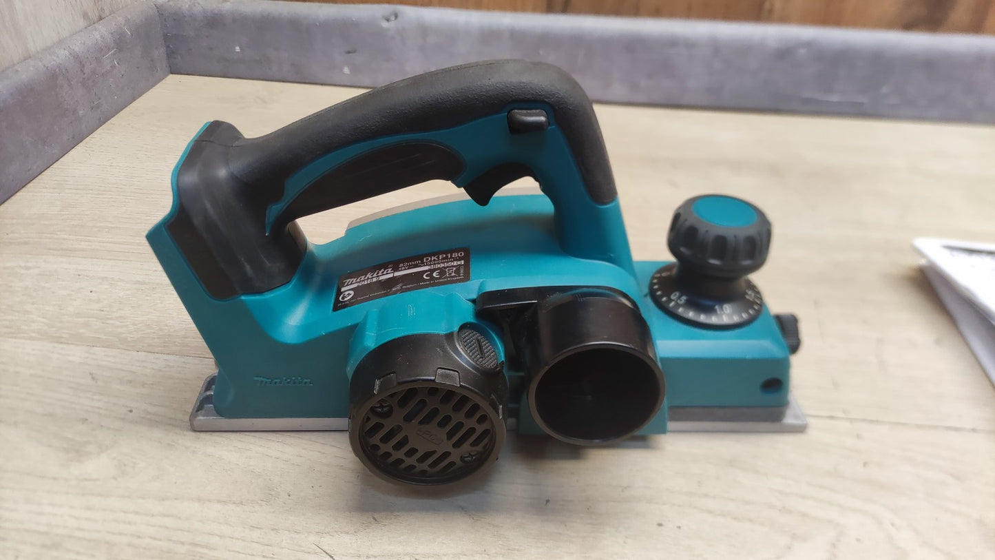 Makita DKP180Z Akku-Hobel Solo, 18 V, 82 mm, I38201