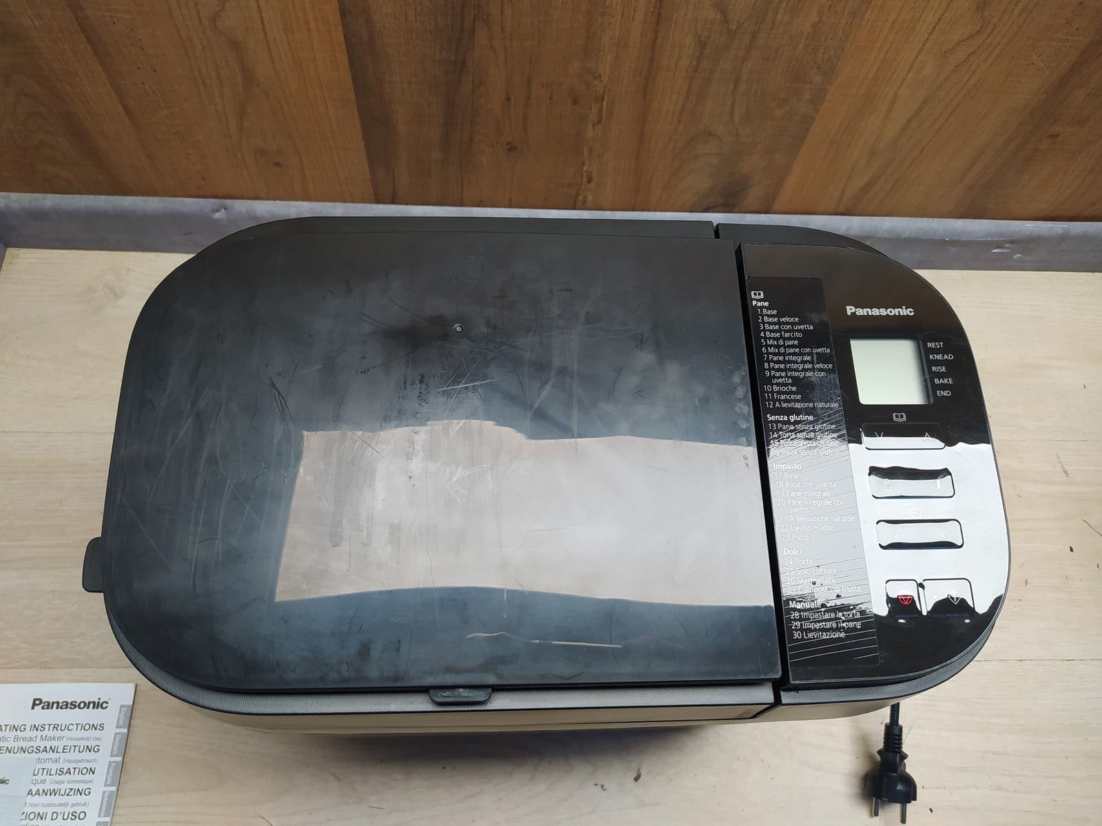 Panasonic SD-R2530 Automatischer Brotbackautomat, I36342
