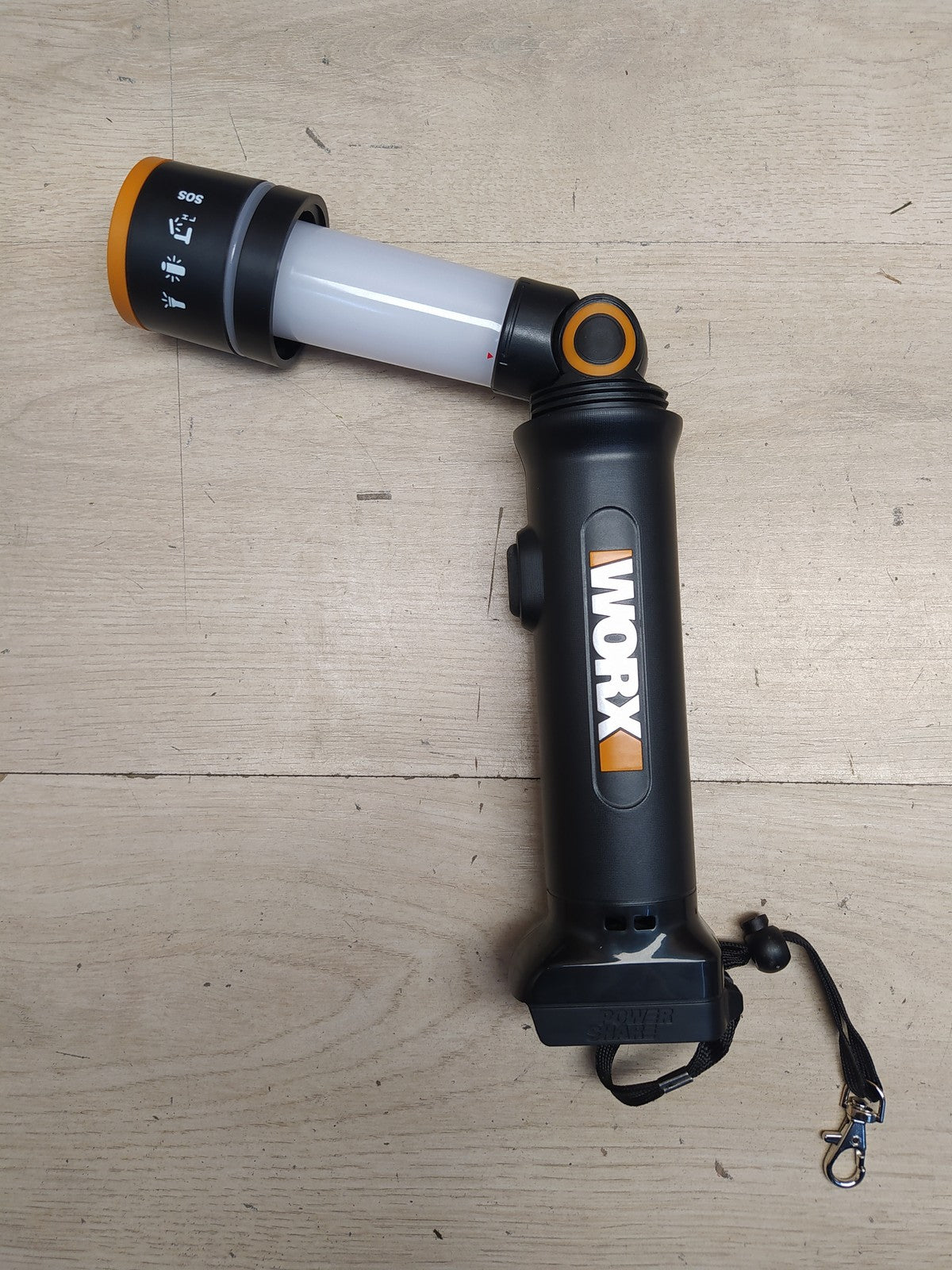 WORX WX027.9 LED Lampe 4-in-1 Solo, 20V, I38532