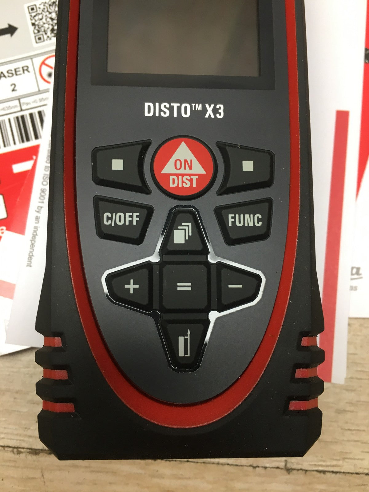 Leica DISTO X3 Laser-Entfernungsmesser (850833), I38359