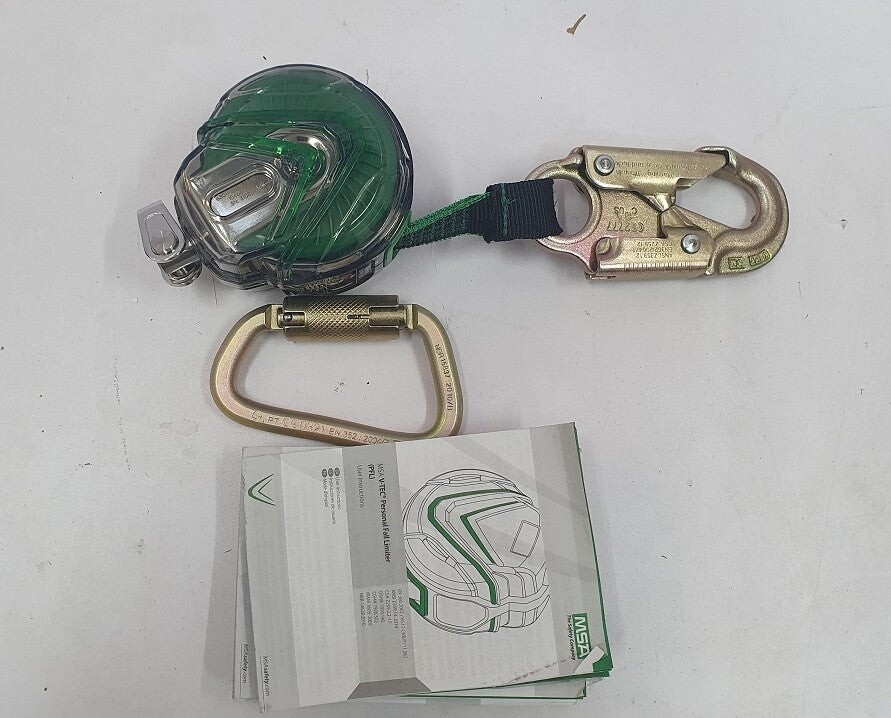 MSA 63011-00BEU Stahl-Automatik-Karabiner Anschlagpunkt, Y08532
