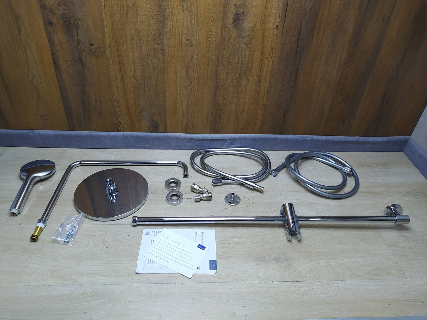 Villeroy & Boch TVS109002UK061 Duschsystem ohne Thermostat 3 Strahlarten, I35273